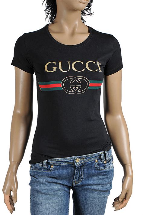 women s gucci t shirt|Gucci femme t shirt.